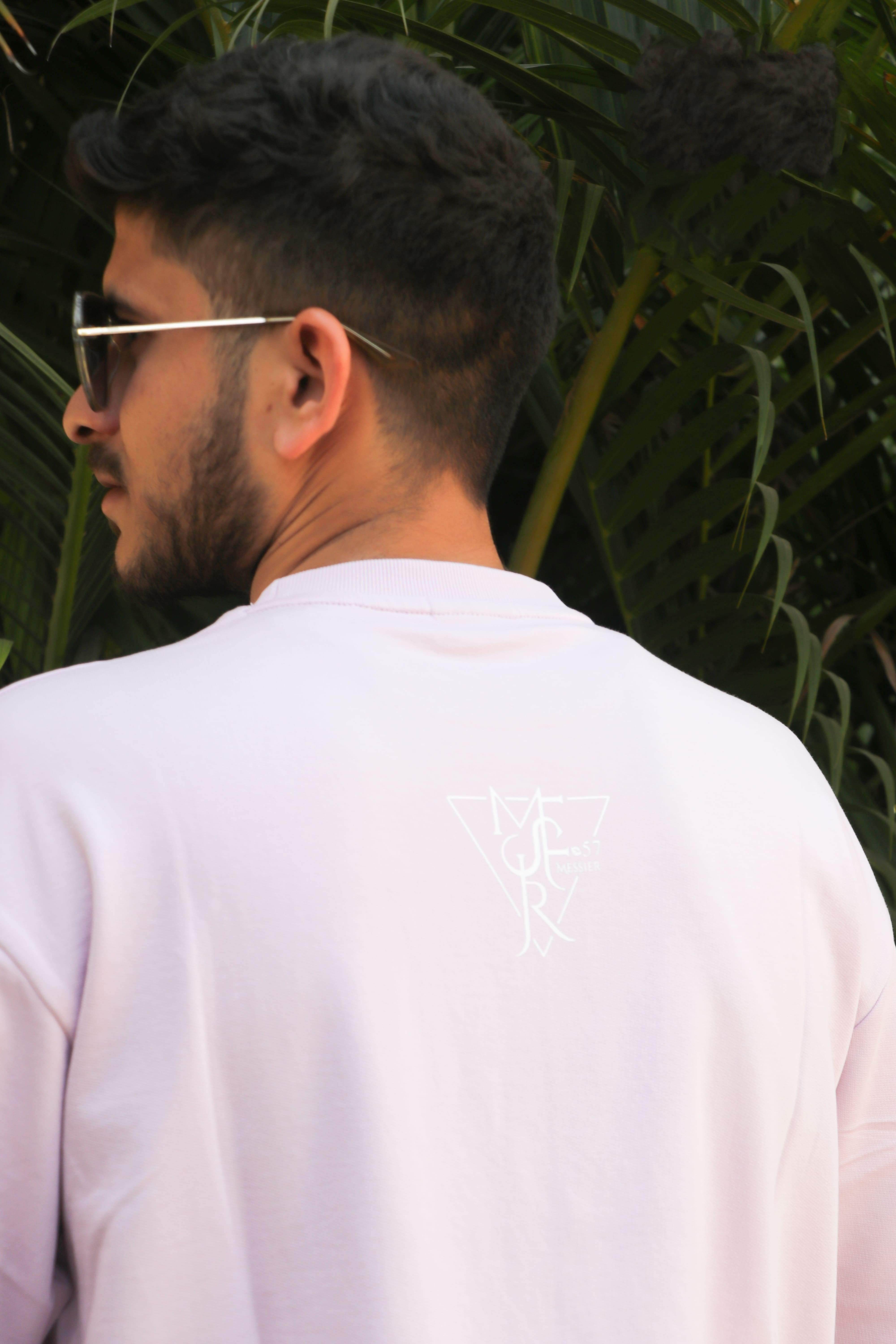 MESSIER57 PINK ORCHID OVERSIZE TEE