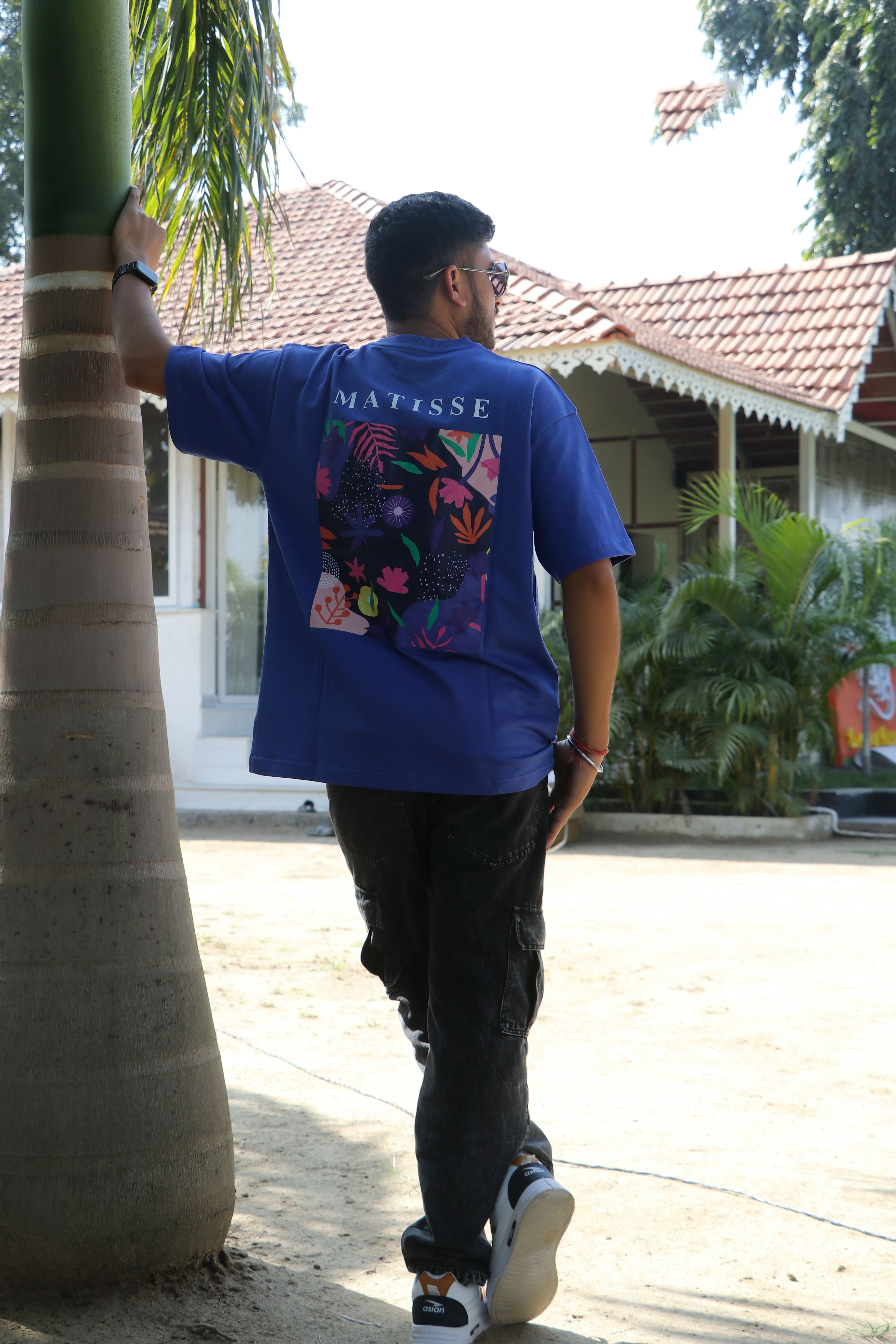 MESSIER57 PURPLE OVERSIZE TEE